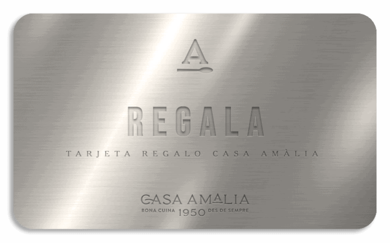 Casa amalia Tarjeta Regala plateada